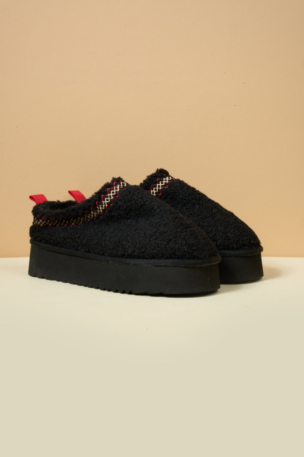 UGG Shepherd Tasman Platform Bootie - Black