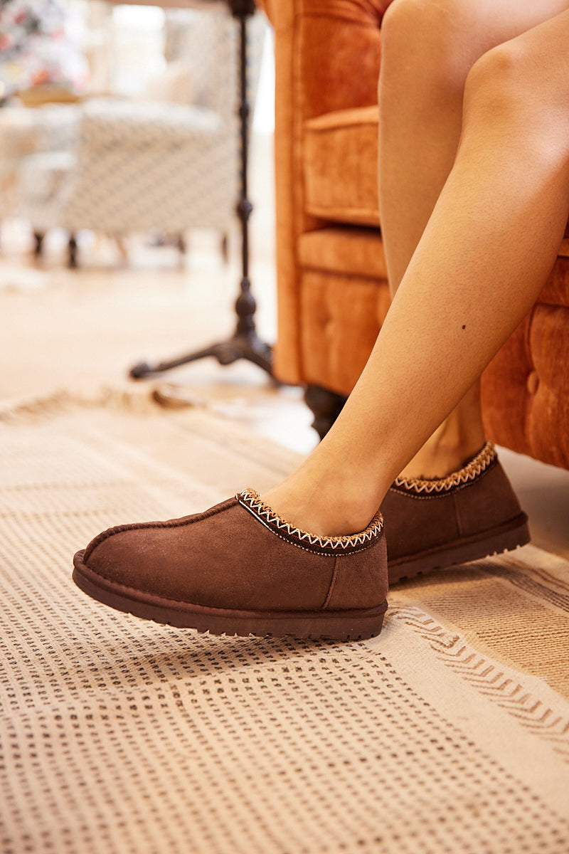UGG Tasman X Tazz Slipper Boot - Brown