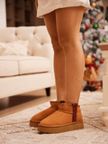 UGG Tazz Platform Low Ankle Boot - Chestnut