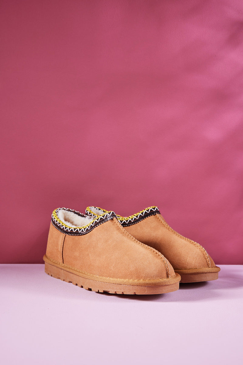 UGG Tasman X Tazz Slipper Boot - Chestnut