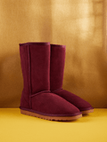 UGG Classic Suede Mid-Length boots - Claret