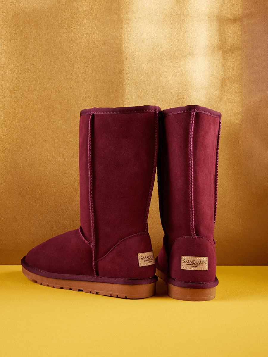 UGG Classic Suede Mid-Length boots - Claret