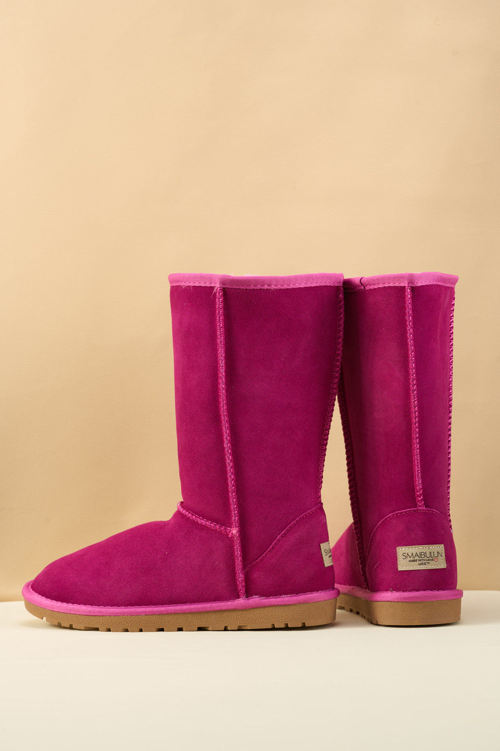 UGG Classic Suede Mid-Length boots - Fuchsia