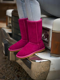 UGG Classic Suede Mid-Length boots - Fuchsia