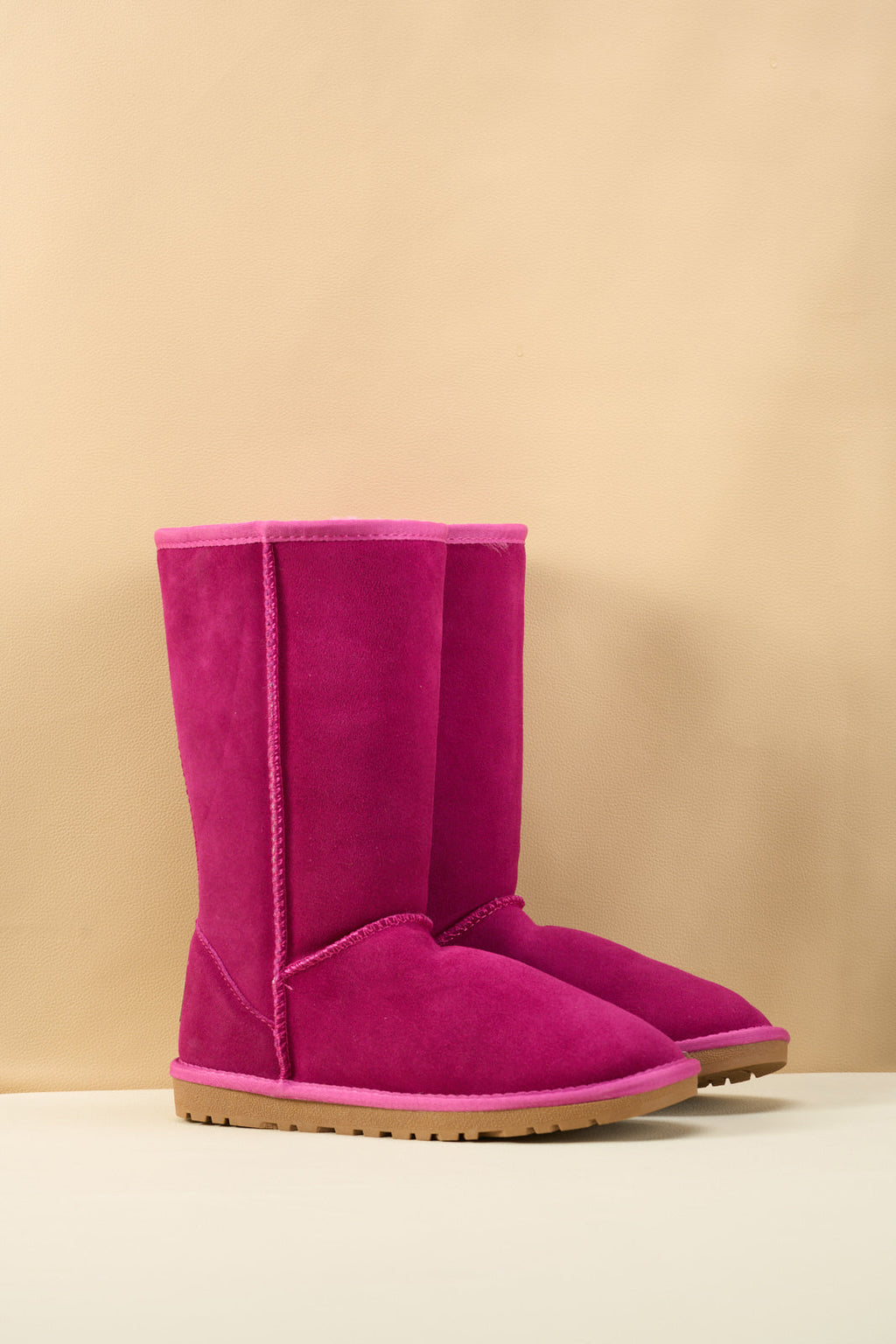 UGG Classic Suede Mid-Length boots - Fuchsia