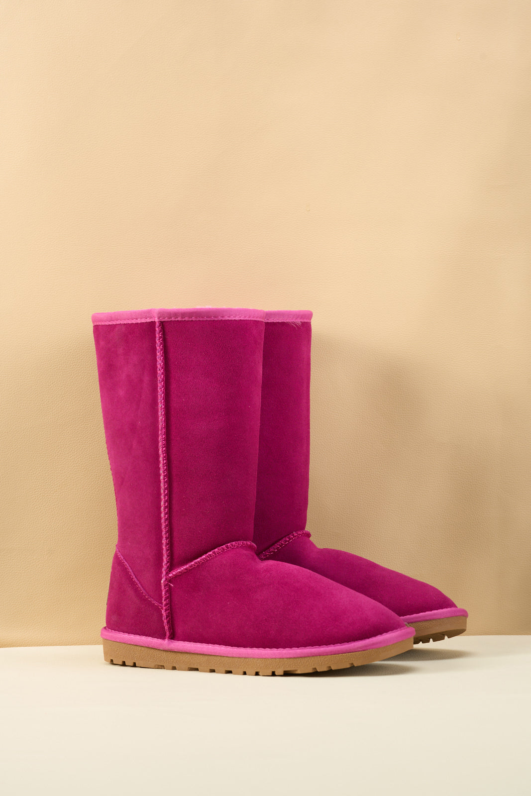 UGG Classic Suede Mid-Length boots - Fuchsia