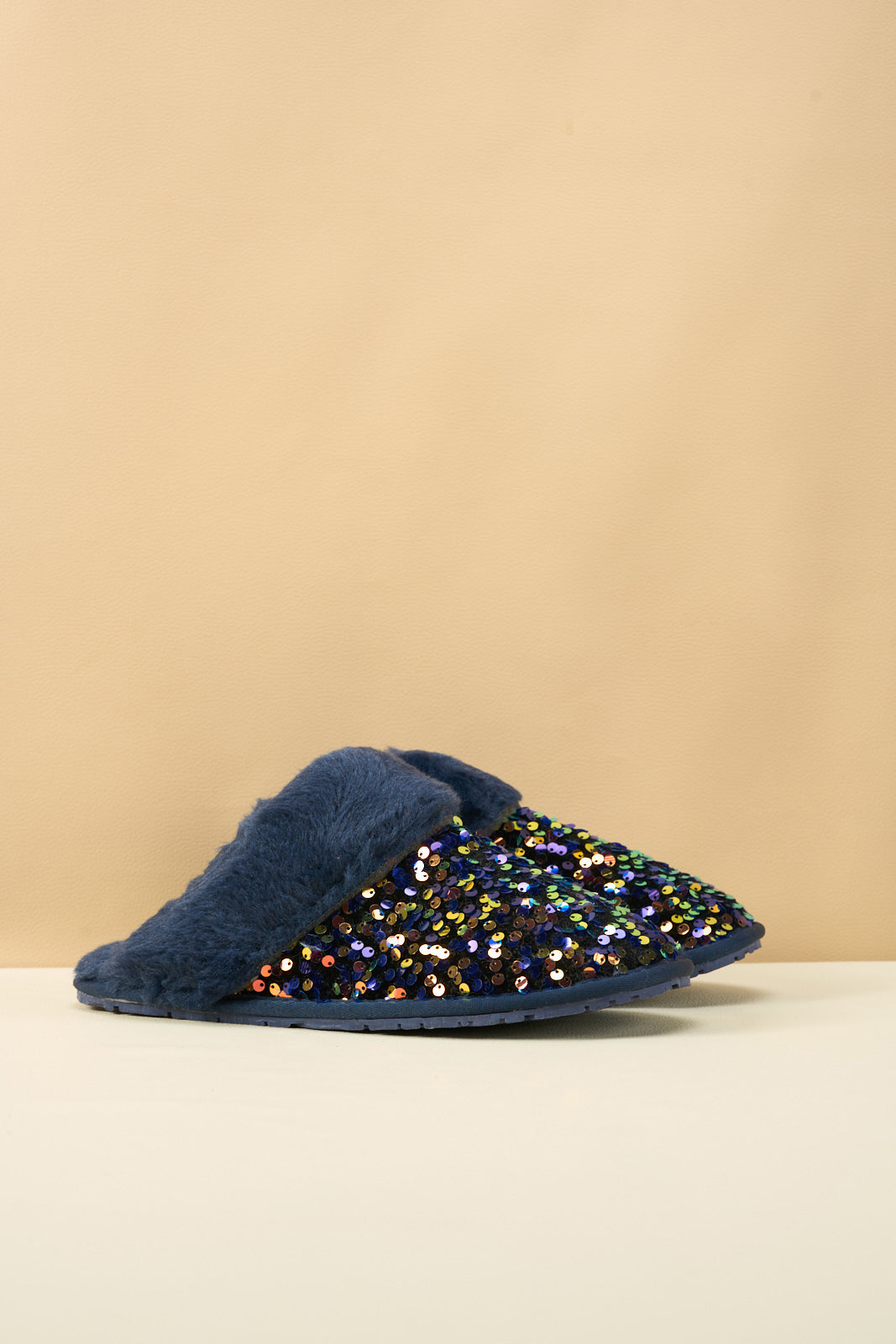 UGG Cozy Day Glam Sequins Slipper - Navy