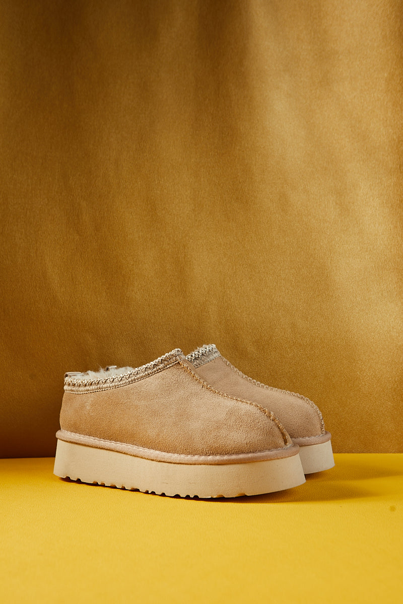 UGG Tassie X Tasman Platform Slipper Boot - Sand