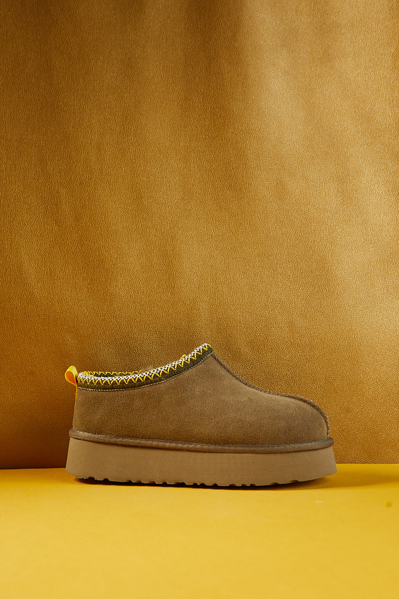 UGG Tassie X Tasman Platform Slipper Boot - Olive