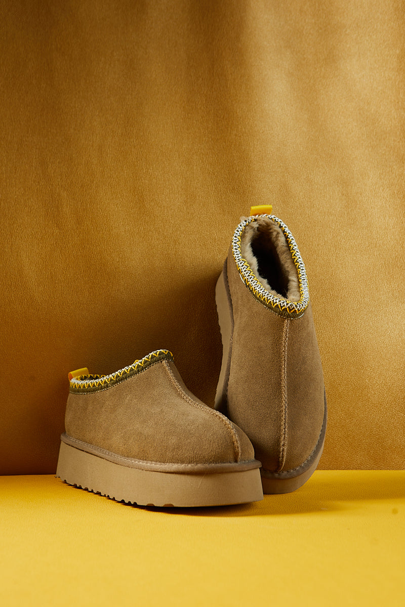 UGG Tassie X Tasman Platform Slipper Boot - Olive