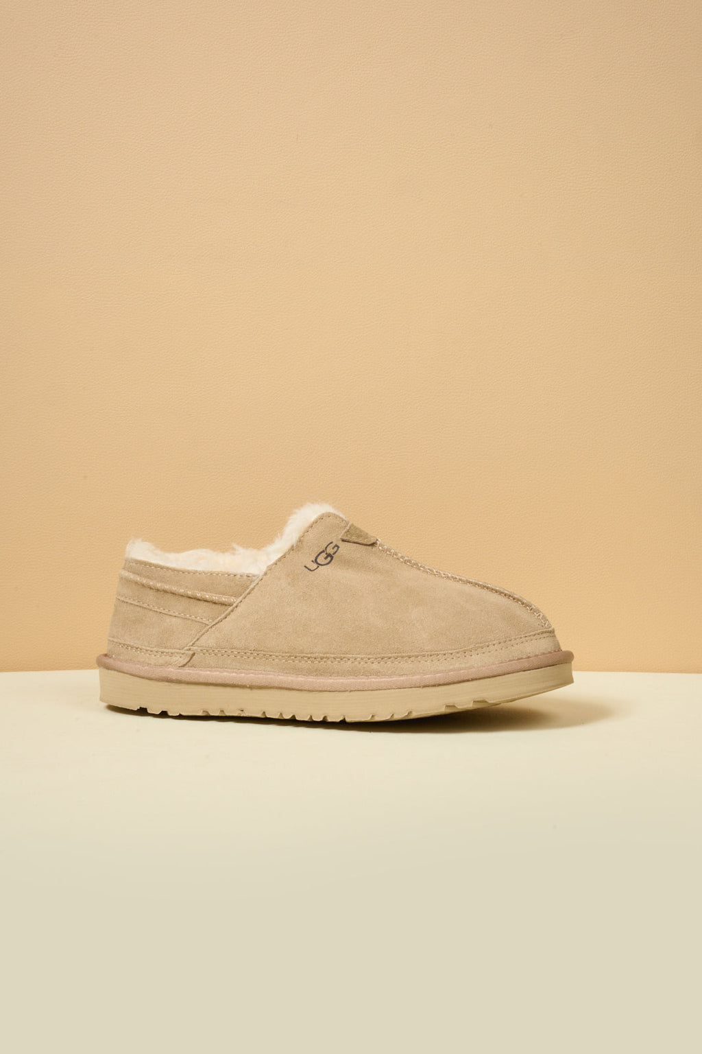 UGG Brisk Feels Wool Blend Slipper Boot - Sand