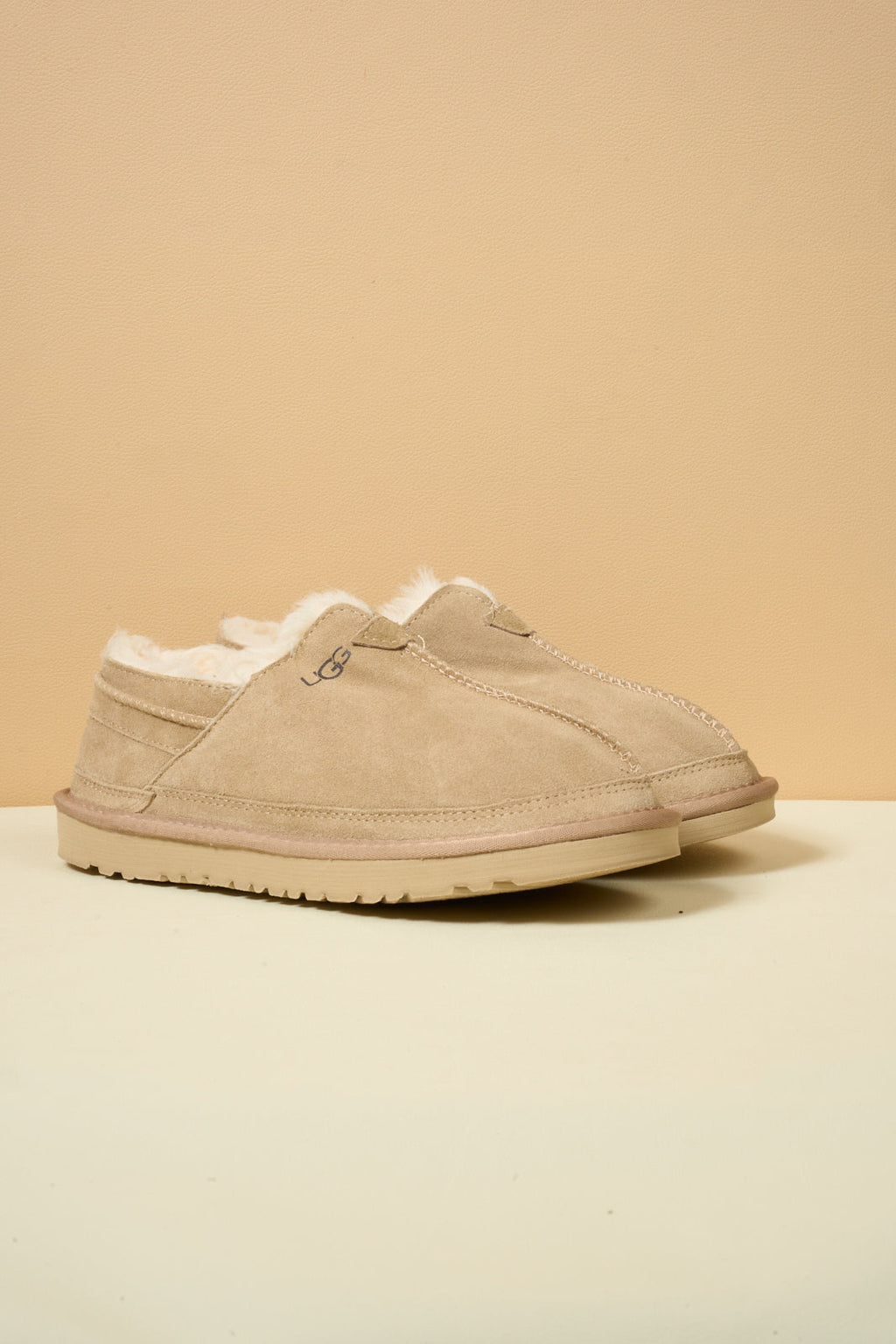 UGG Brisk Feels Wool Blend Slipper Boot - Sand